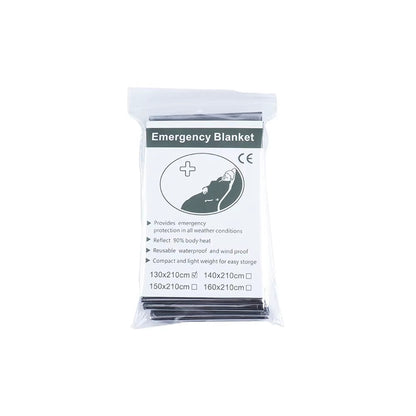 Survival Emergency Mylar Thermal Blanket Foil Space Blanket for NASA Body Warmer Outdoor First Aid Camping Gear Hiking Travel